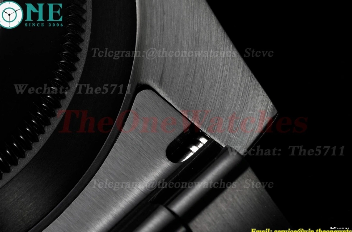 Dot SS Submariner 40mm Black VS3135 DLC V6F Blaken 0416